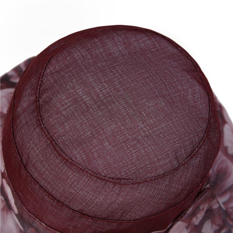 Hat Women's Summer Outdoor Sun Protection Sun Hat Bow Bucket Hat Sun Hat