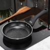 Patelnia Granitowa do Smażenia Duszenia Black Line 16 cm na Gaz Indukcje