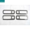 Black Titanium Dustproof Speaker Cover for Wuling 26 Hua Jing S Third Row Seat