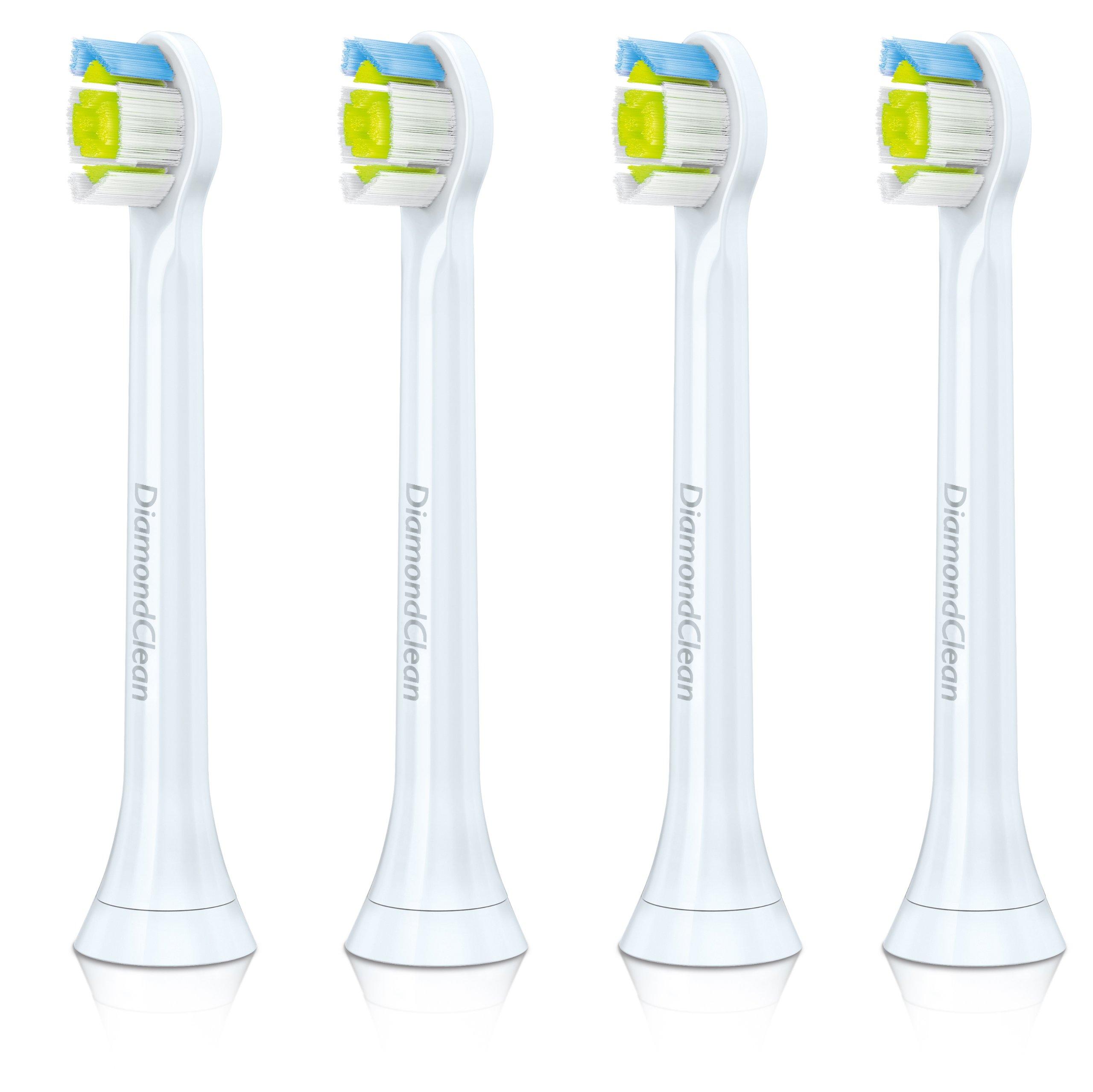 

Сменные насадки Philips Sonicare DiamondClean для электрических зубных щеток (Мини-тип, 4 шт.) HX6074/05 белый