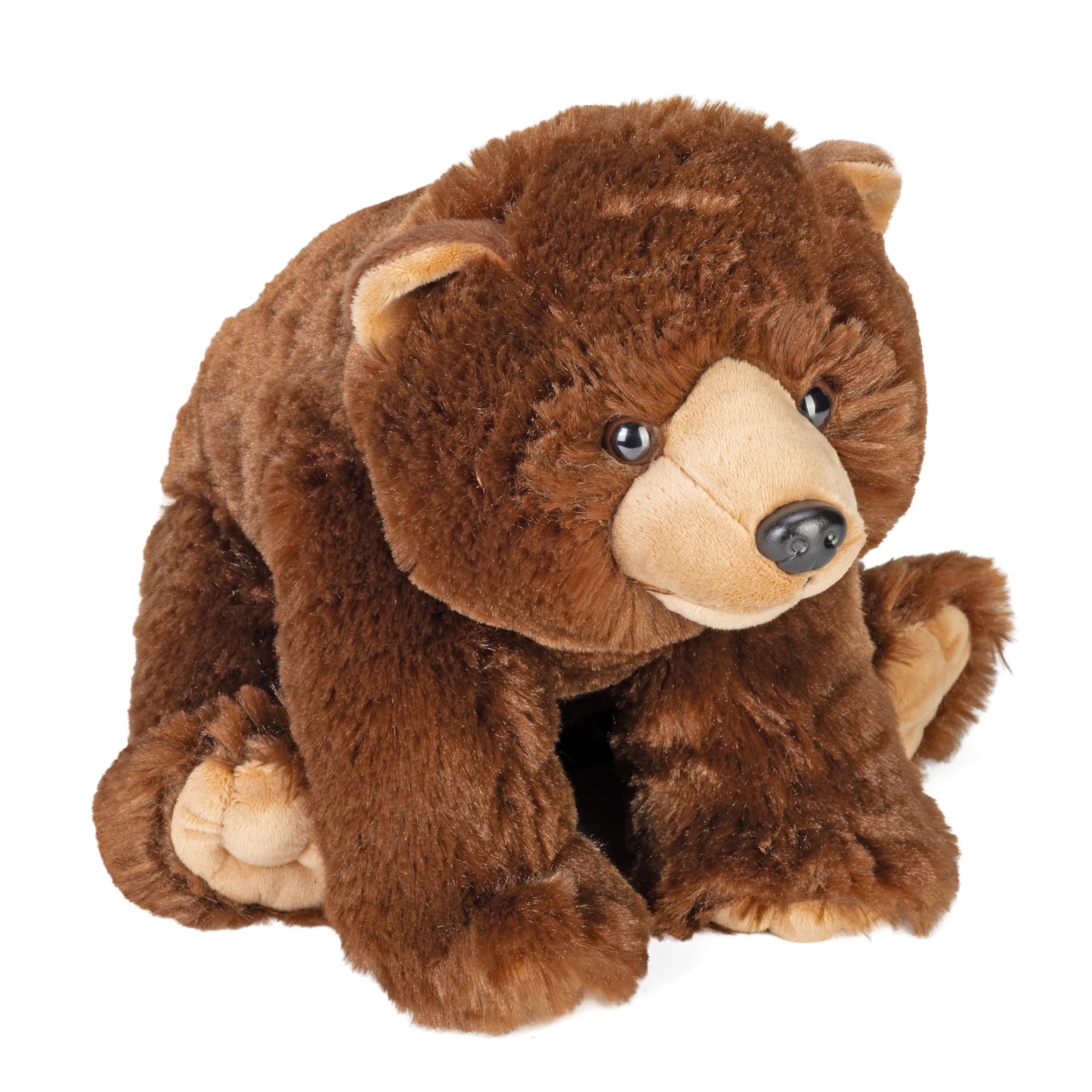 

Wild Republic Zoo Series Brown Bear Plush Toy - Wild Animal - W25 x D28 x H23cm - Soft Material - 10924