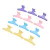 Hair Clips for Styling Sectioning Cutting Coloring Hair Claw Clips Clamps with Fixed Teeth 3.2 Inch 24 Pieces
