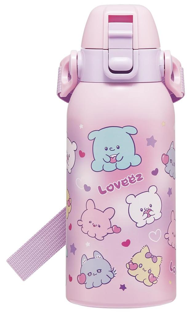 Skater Stainless Steel Water Bottle for Direct Lightweight and Cooling Sports Water Kids, Drinking, 600ml, Child-Friendly, Loveys, Only, Bottle, Kids,