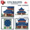 4605 Pcs Lezi Mini Blocks Building Bricks Educational History Architecture Palace Toy Kids Gift Adults Present 8193