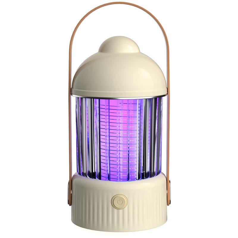 Rechargeable Outdoor Mosquito Killer Lamp with Night Light Feature
