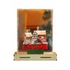 Christmas Wooden Music Box Model Building Block Handmade Holiday Decoration Boys and Girls Birthday Gift