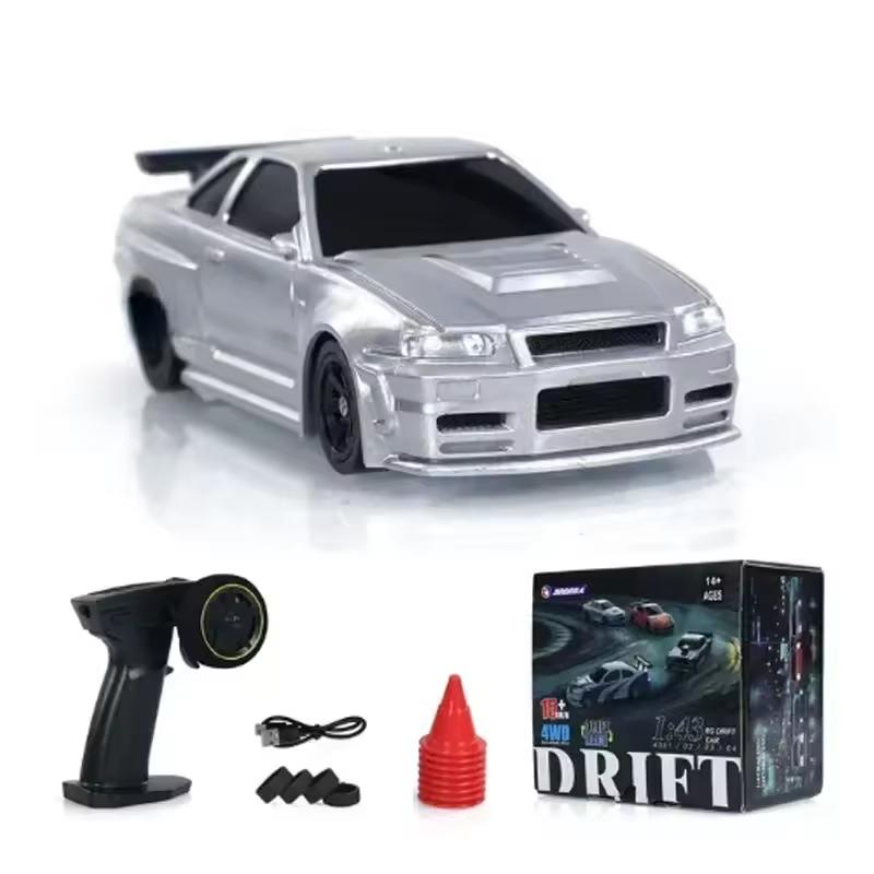 2.4G RC Drift Car 1/43 4WD RC Car High Speed 4WD RC Mini Racing Model Boy Toy Gift