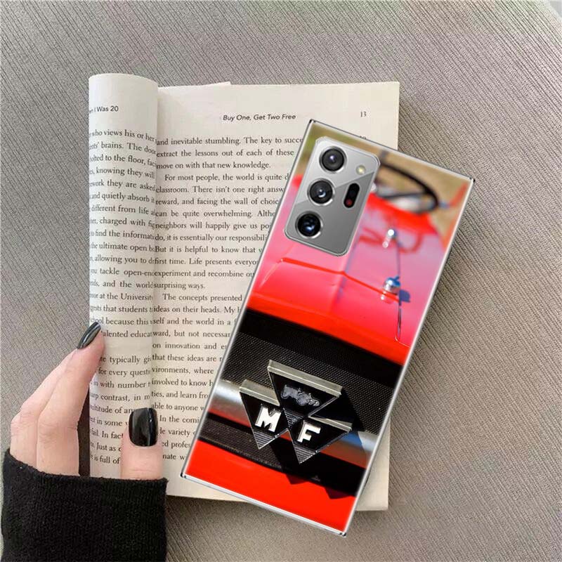 

Tractor Farm Phone Case For Samsung Galaxy S25 Edge S24 S23 FE S22 S26 Ultra S21 S20 S10 Plus Capa Soft Samsung S24 FE