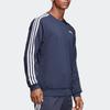 Adidas Three-Stripe Long Sleeve Sweatshirt Men Tops Ink-Blue DU0484