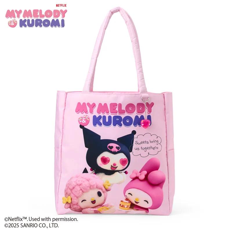 

Sanrio Tote Bag ( Netflix Original Anime My Melody & KUROMI ) Japan NEW
