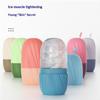 1Pc Facial Beauty Applicator Skin Care Tools Ice Shaving Massage Facial Beauty Silicone Ice Mold
