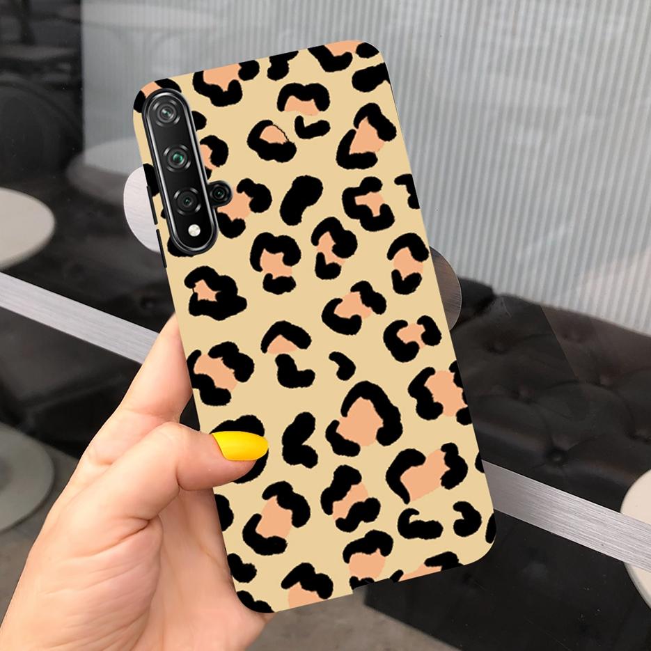 For Huawei Nova 5T Case Honor 20 Fashion Art Painted Cover Soft Slim Phone Case For Huawei Nova 5T 5 T Honor20 Back Cover Bumper