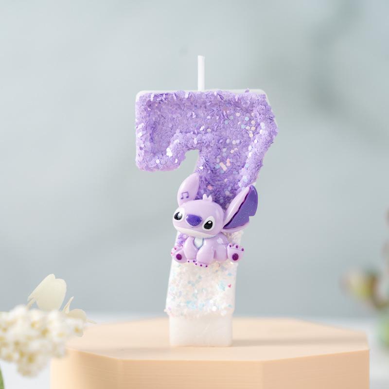 Creative Cartoon Cute Decoration 0-9 Number Creative Candle Cake Birthday Decoration Party Candle