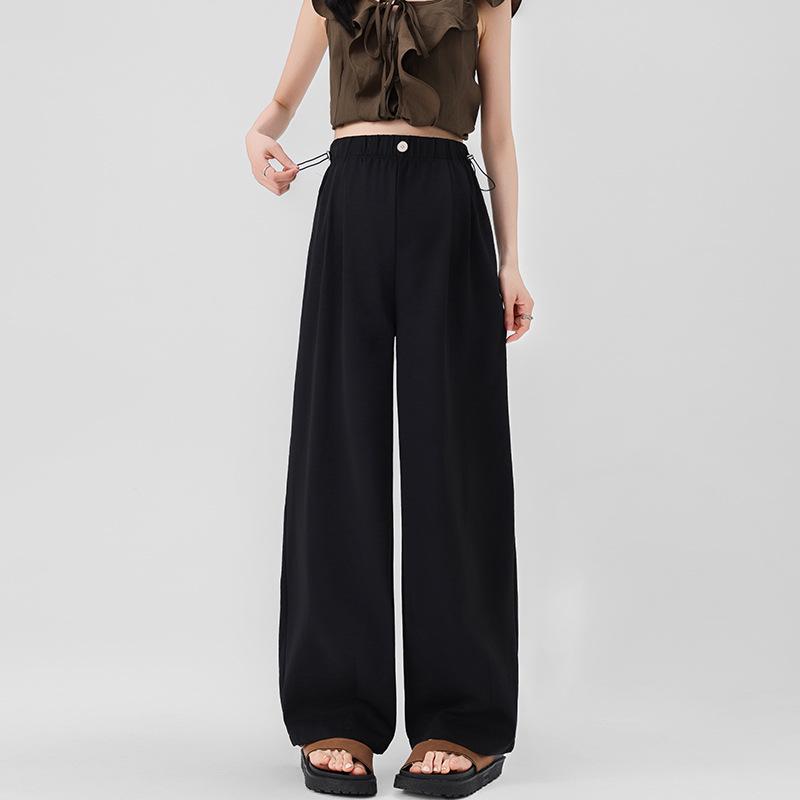 2026 Maternity Wide-Leg Pants - Breathable & Belly-Friendly for Spring/Summer L