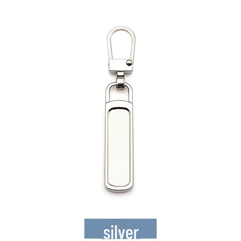 Tool-Free Metal Zipper Puller for Detachable Repair & Small Hole Zippers