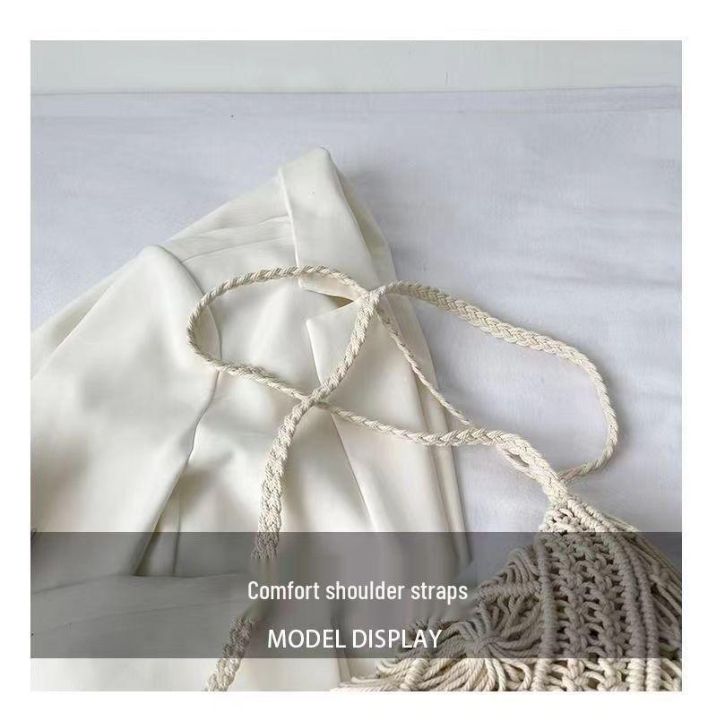 Bohemian Tassel Crossbody Beach Bag for Women