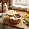 Multifunctional Wood Spice Box Swivel Lid Seasoning Tank Seasoning Containers  Cooking Seasoning
