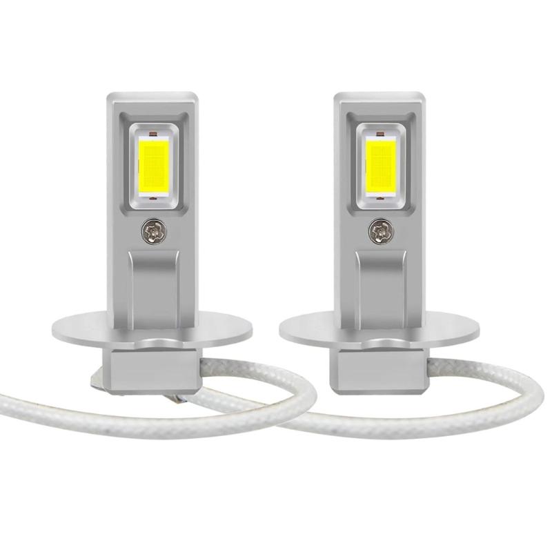 23W 7035 Chip H1 H7 Car LED Headlight Auto Fog Lamp LED Bulb 6000K 12V 23W Car Headlight LED Bulb