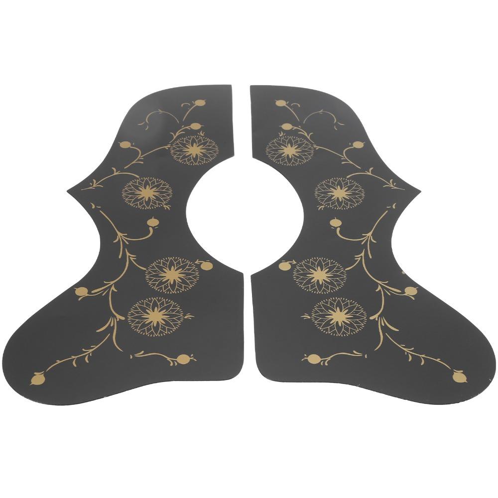 2PCS Hard Plastic Pickguard Self-Adhesive Guitar Protection Plate  Guitar Playing Experience