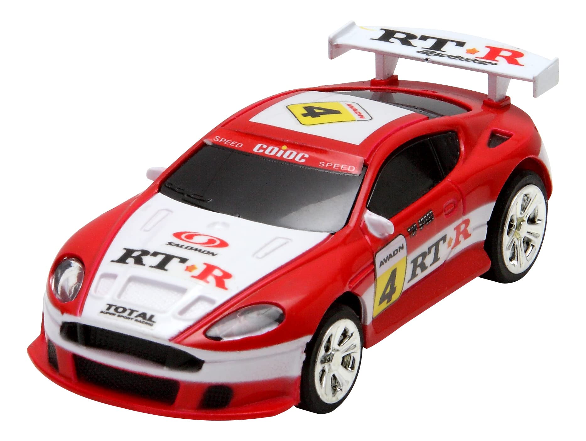 

Happinet RC Miniature Car Racing Red 6 and R/C (Ages Up)