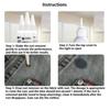 Clothing Cleaner 80ml Rust Remover Safe Effective Stain Remover Multifunctional Fabric Agent For Down Hair Clothing Cotton Quilt