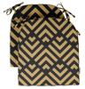 Non Slip Dining  Chair  Cushion  U-Shaped  Printed Indoor Outdoor  Chair  Pads  Home Decor Reversible & Machine Washable