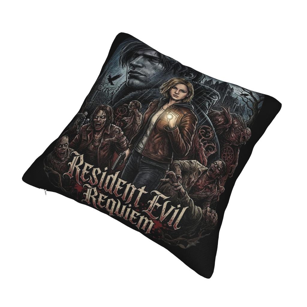 Decorative Pillow Cover Residents Evils 9 Requiem Product Home Games Pillow Case Cover Square Multi Size