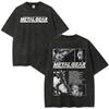 Hot Game Metal Gear Solid 3 Snake Eater Vintage Washed T Shirt Unisexs Loose Player Fans Fashion Short Sleeve Tshirts Streetwear