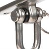 1 Set Ceiling Hook Strong Load-Bearing High Strength Rotatable Not Easily Deformed Simple Installation Rustproof Hammock Chair Sandbag