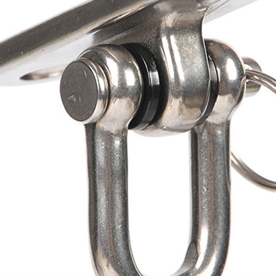 1 Set Ceiling Hook Strong Load-Bearing High Strength Rotatable Not Easily Deformed Simple Installation Rustproof Hammock Chair Sandbag
