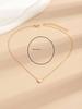 1pc Fashion  Heart Pendant Necklace For Women For Daily Decoration Valentines