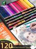 Marie's Professional Colored Pencil Set: 48 Regular, 120 Water-Soluble, 24 Fine Arts Colors.