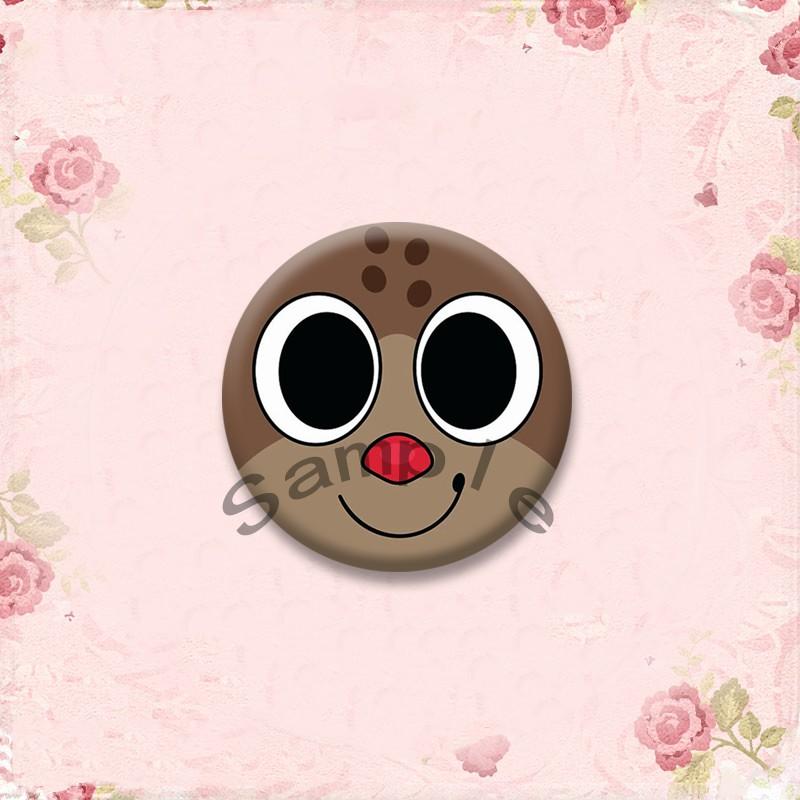 Game Peripheral Characters Brooches on Clothes Pebble Shelly Bobette Vee Cartoon Badge Collectible Lapel Pins Fans Jewelry Gifts