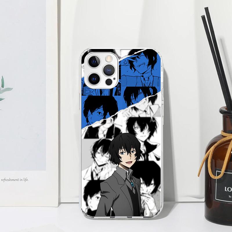 Bungo Stray Dogs Dazai Phone Case For Iphone 17 Air 16 15 Plus 16E 14 Pro Max 13 Mini 12 11 7 8 SE Fundas Soft Back Cover 17 Air