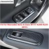 Deur Armsteun Raamheffer Knop Bedieningspaneel Cover Trim Accessoires Voor Mercedes Benz A Klasse W177 A200 A220 - 2024