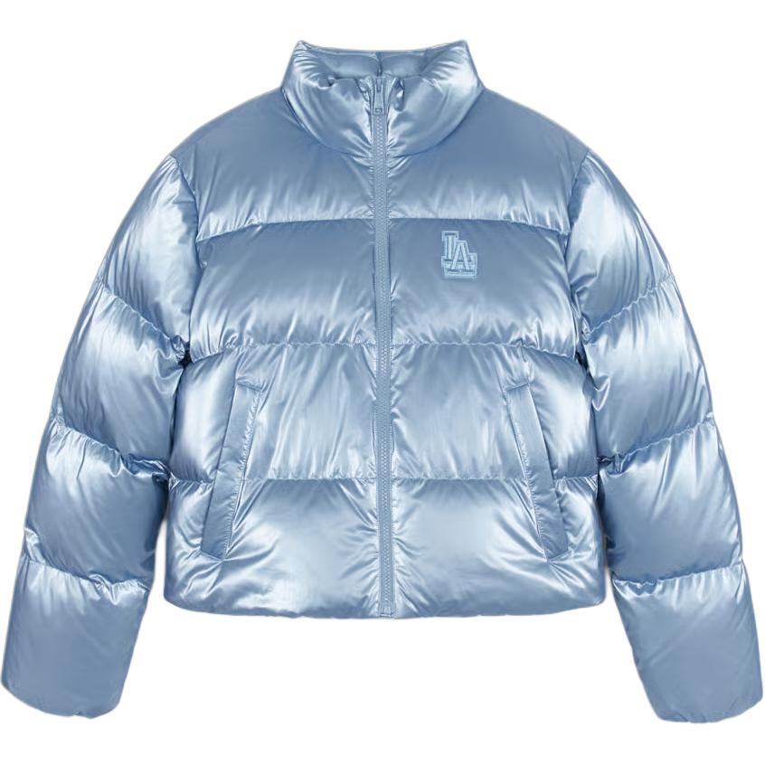 New MLB LA DODGERS Down Jacket Women's Sky Blue 3FDJB2346-07SBS