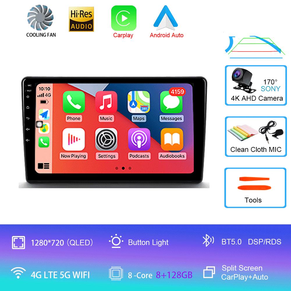 Car Radio Android14 Carplay For Citroen Berlingo For Peugeot Partner 2008 - 2019 Navigation GPS Multimedia Player WiFi BT Stere