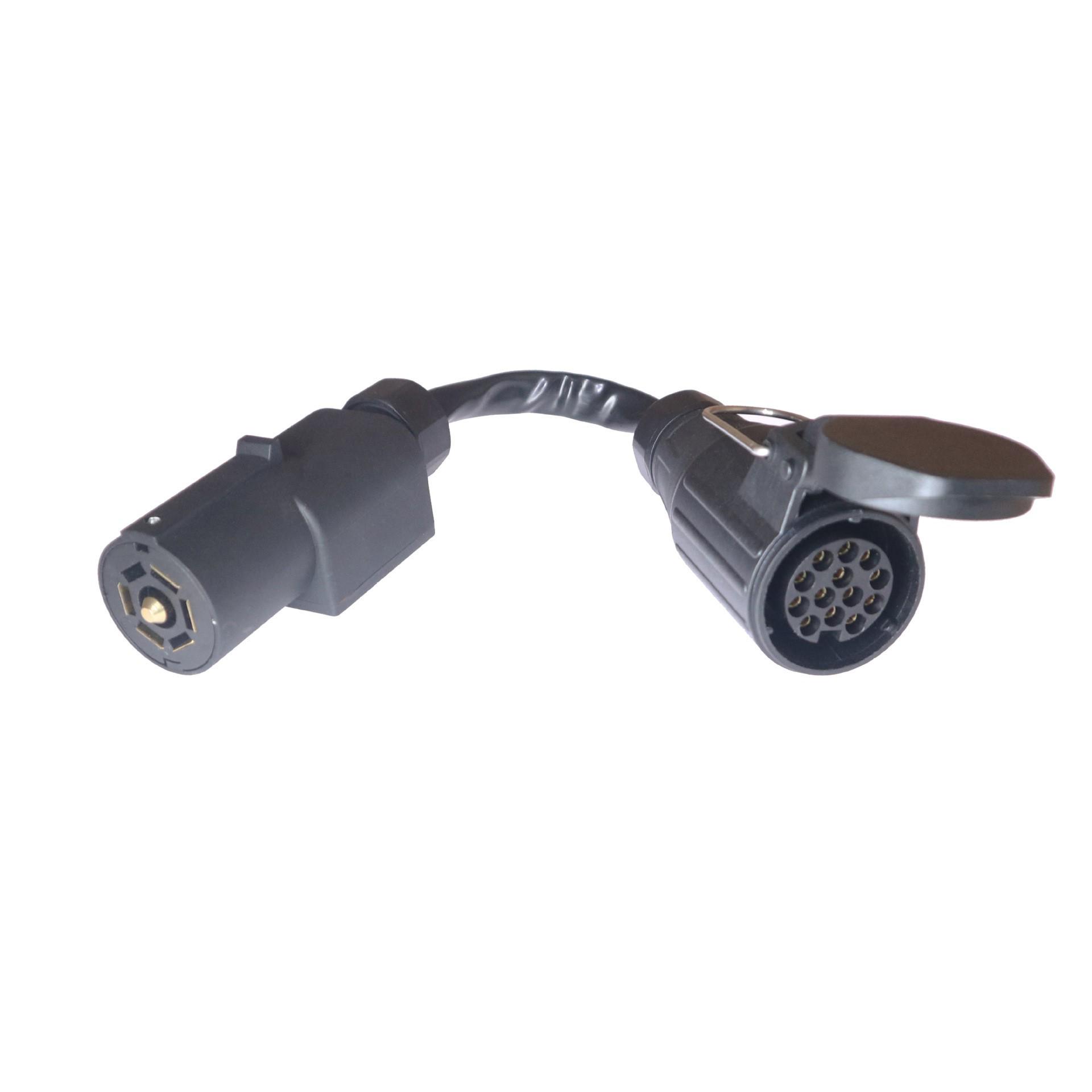 Upgraded 7-pin to 13-pin Trailer Light Adapter.