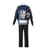 Game Zenless Zone Zero Wise Cosplay Costume Male Protagonist Wise Phaethon Agents School Uniform Halloween Full Set
