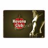 [ WellCraft ] HAVANA CLUB Cartello in Latta Pub Musicale bar Pittura Retrò FG-239