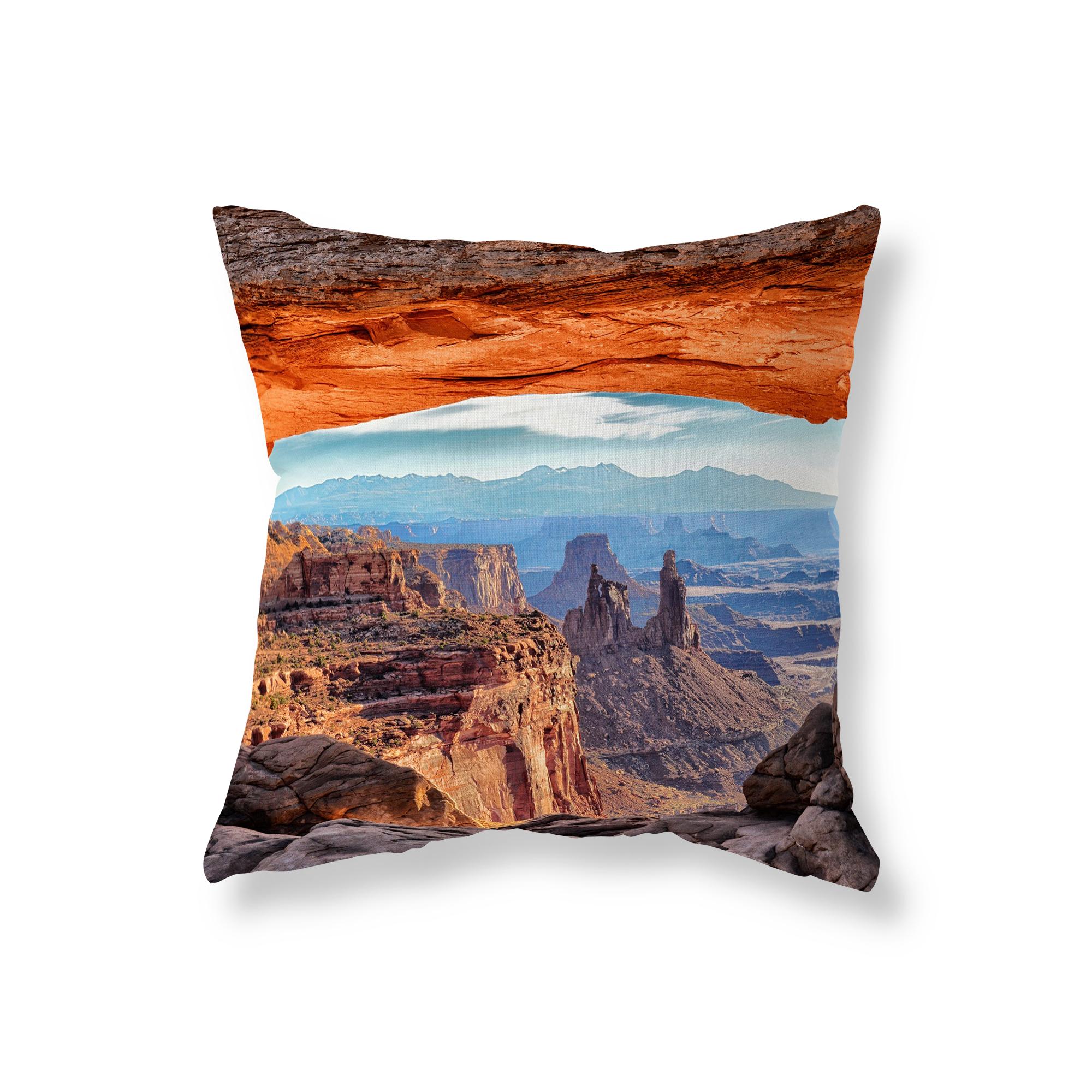 Озеро Рица, горы, вид на природу, наволочка для вечеринки, декор для дивана, декор для комнаты, наволочка для подушки, чехол для подушки, домашний декор 40x40cm