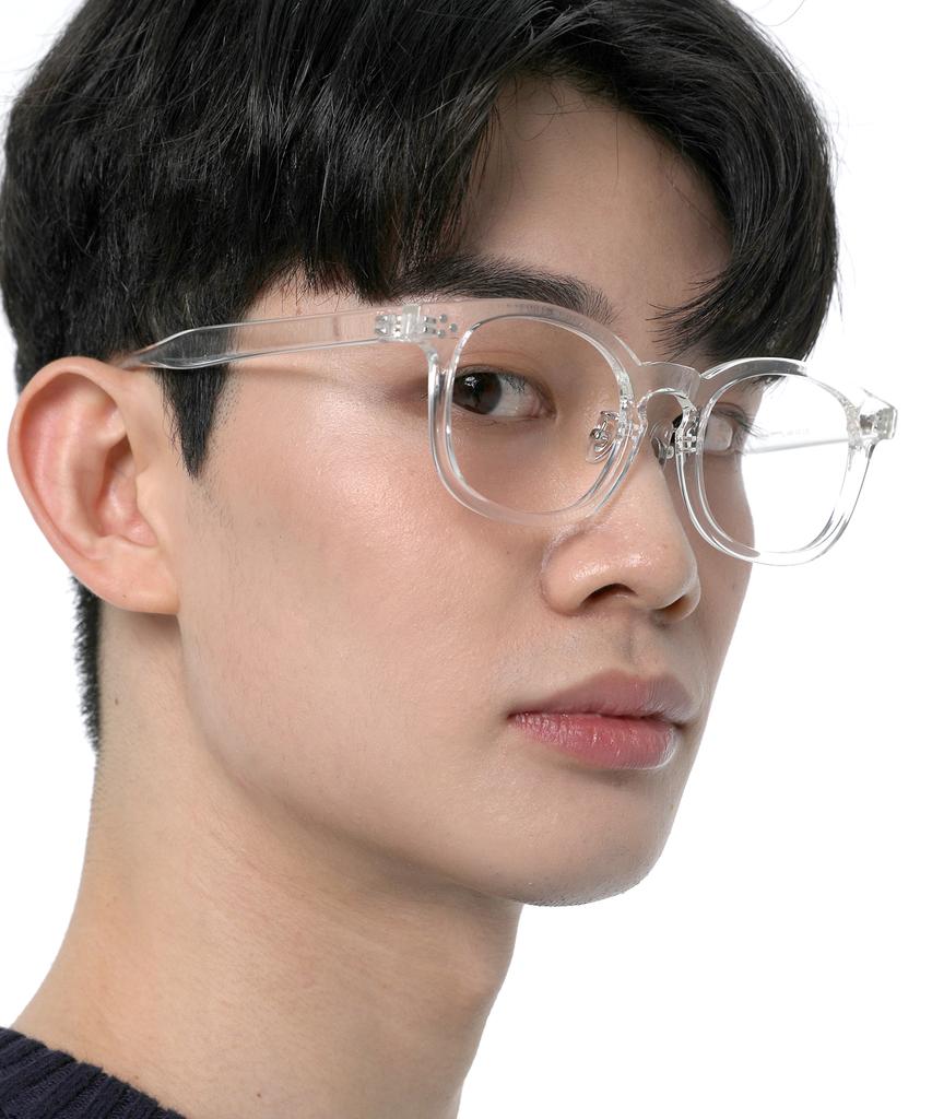 Eseubika Sbka Solar-C02 Blue Light Blocking Horn-Rimmed Glasses