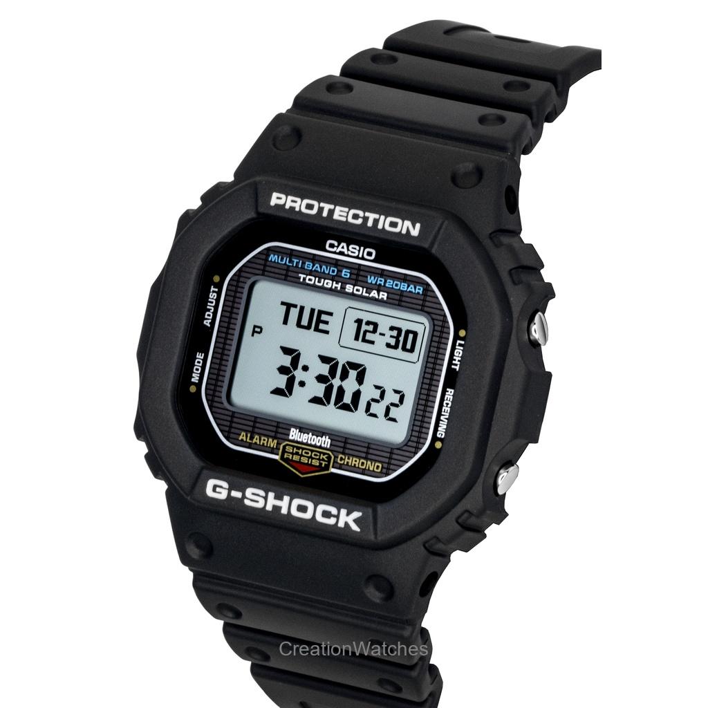 Casio Reloj G-Shock Digital Enlace a Smartphone Resina de Base Biológica Solar GW-BX5600-1 200M Unisex