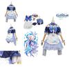 Genshin Impact Sangonomiya Kokomi Maid Cosplay Costume For Role Play And Halloween