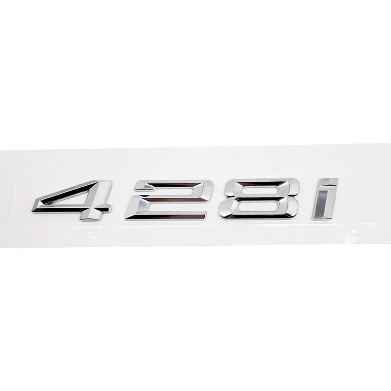 ABS Samochód Tylny Bagażnik Litery Logo Odznaka Emblemat Naklejka Dla BMW Seria 4 420i 425i 428i 430i 435i 440i 450i F30 F32 F33 F36 G26 G22