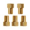Bicycle Presta To Schrader Adapter Bike Tire Valve Adapter Copper Golden Bicycle Pump Tire Valve Connectors F/V To A/V Converter
