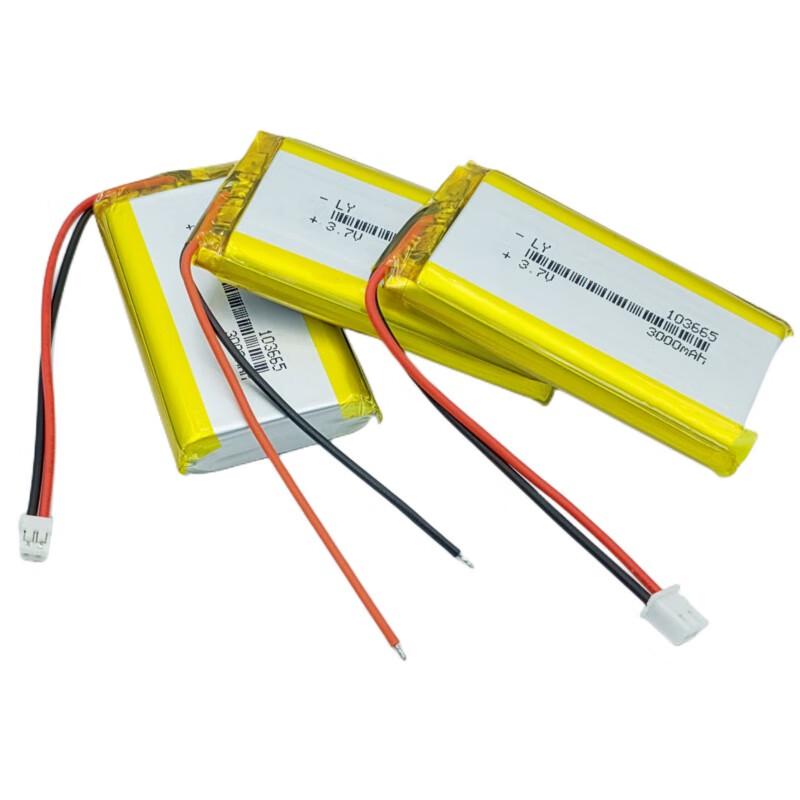 Rechargeable 3.7V Polymer Lithium Battery 103665