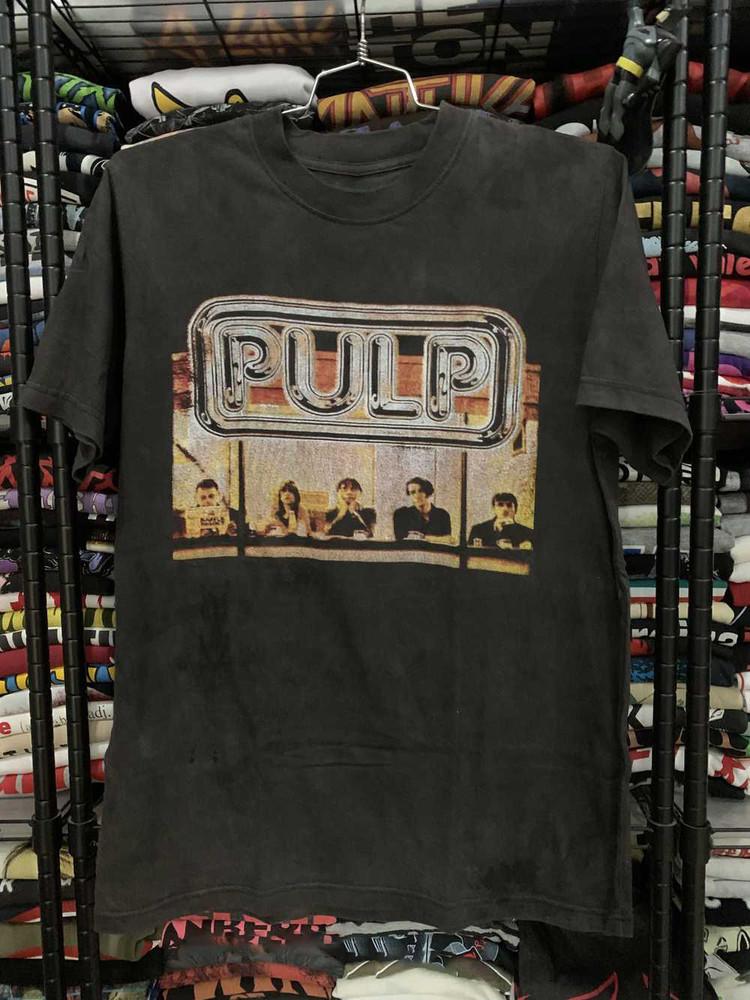 

Pulp Band Rock Different Tour Cotton Gift For Fan Tee Shirt UB183 S