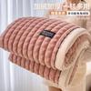 Winter Milk Coral Fleece Blanket