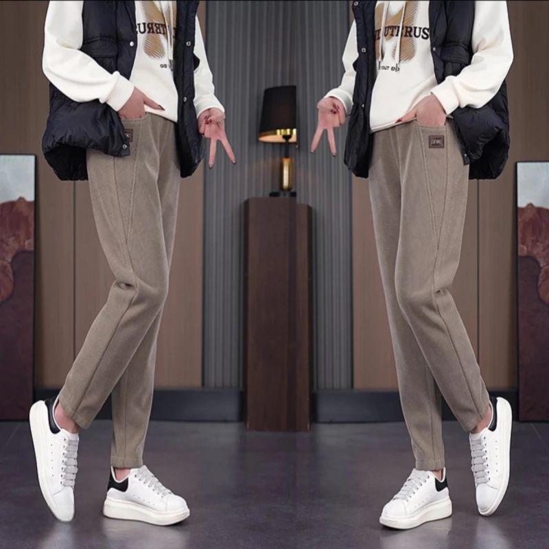 2025 Women's High-Waist Slimming Harem Pants - Spring/Autumn Casual Fashion